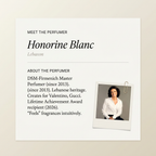 Honorine Blanc perfumer profile
