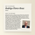 Rodrigo Flores-Roux perfumer profile
