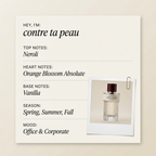 Chambre52 contre ta peau fragrance profile card