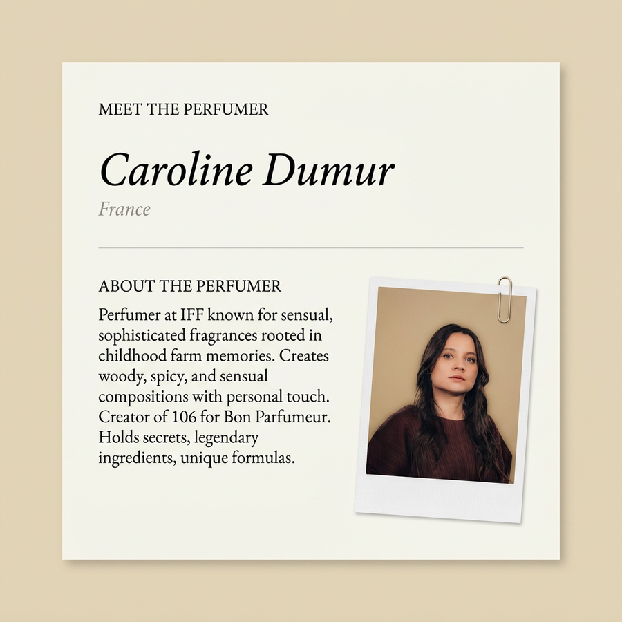Caroline Dumur perfumer profile