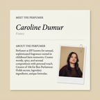 Caroline Dumur perfumer profile