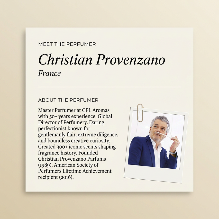 Christian Provenzano perfumer profile