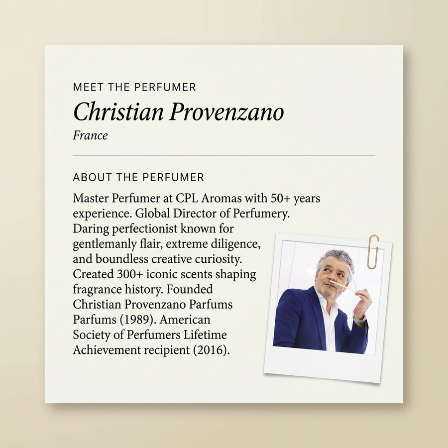 Christian Provenzano perfumer profile