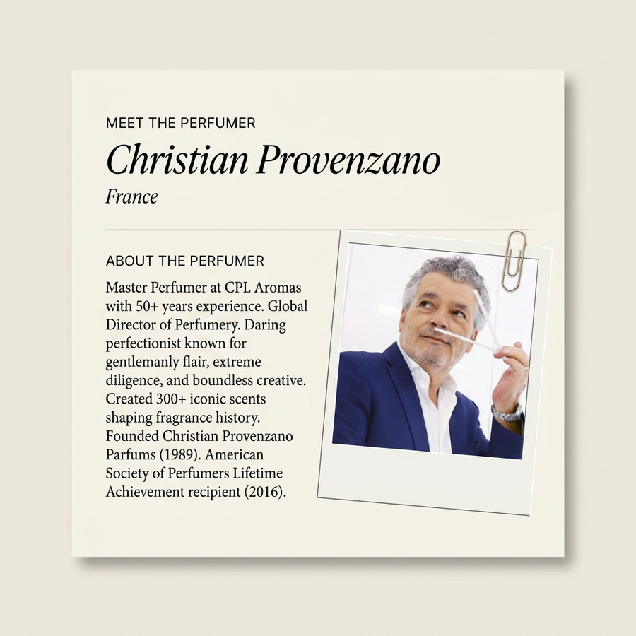 Christian Provenzano perfumer profile