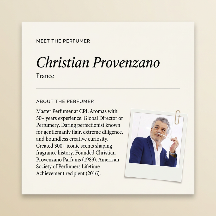 Christian Provenzano perfumer profile