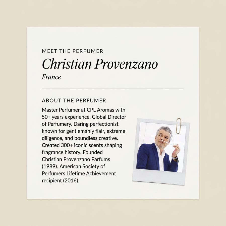 Christian Provenzano perfumer profile