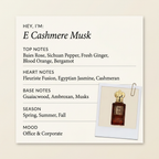 Clive Christian E Cashmere Musk fragrance profile card
