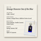 Clive Christian Strange Heavens Out of the Blue fragrance profile card