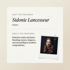 Sidonie Lancesseur perfumer profile