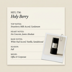 D'Orsay Holy Berry fragrance profile card