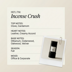 D'Orsay Incense Crush fragrance profile card