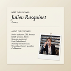 Julien Rasquinet perfumer profile