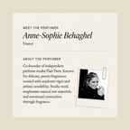 Anne-Sophie Behaghel perfumer profile