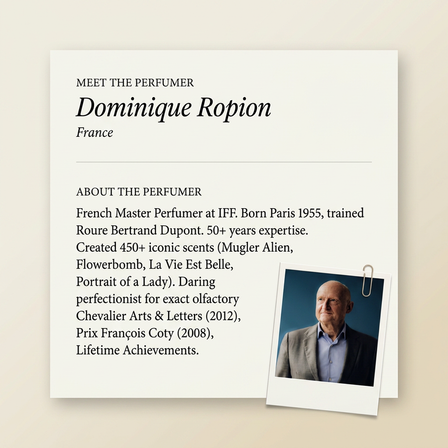 Dominique Ropion perfumer profile