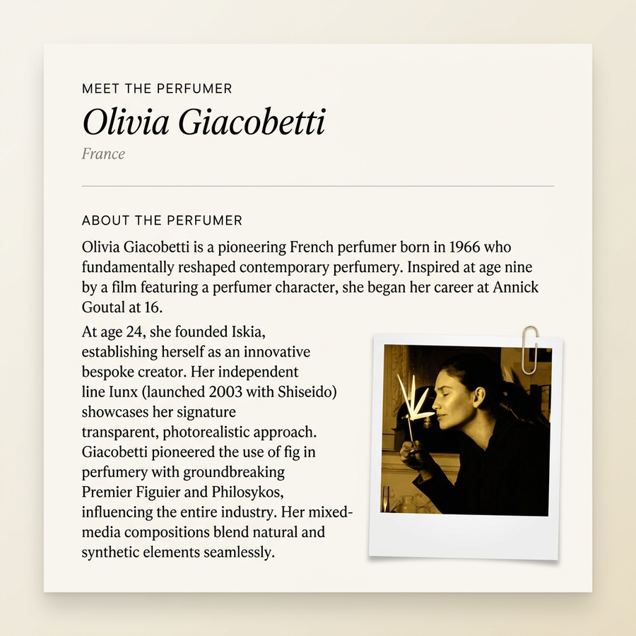 Olivia Giacobetti perfumer profile