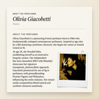 Olivia Giacobetti perfumer profile