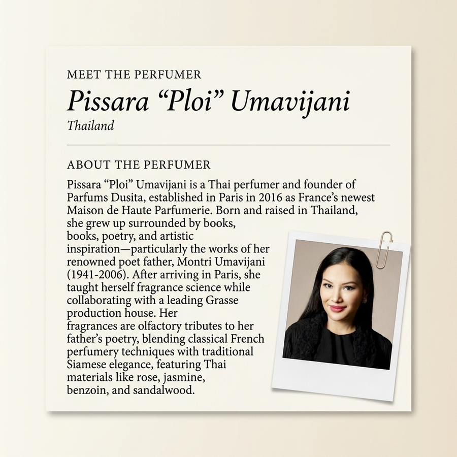 Pissara "Ploi" Umavijani perfumer profile