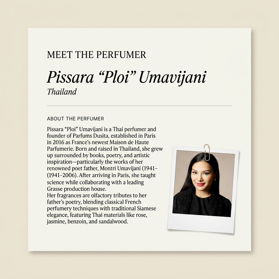 Pissara "Ploi" Umavijani perfumer profile