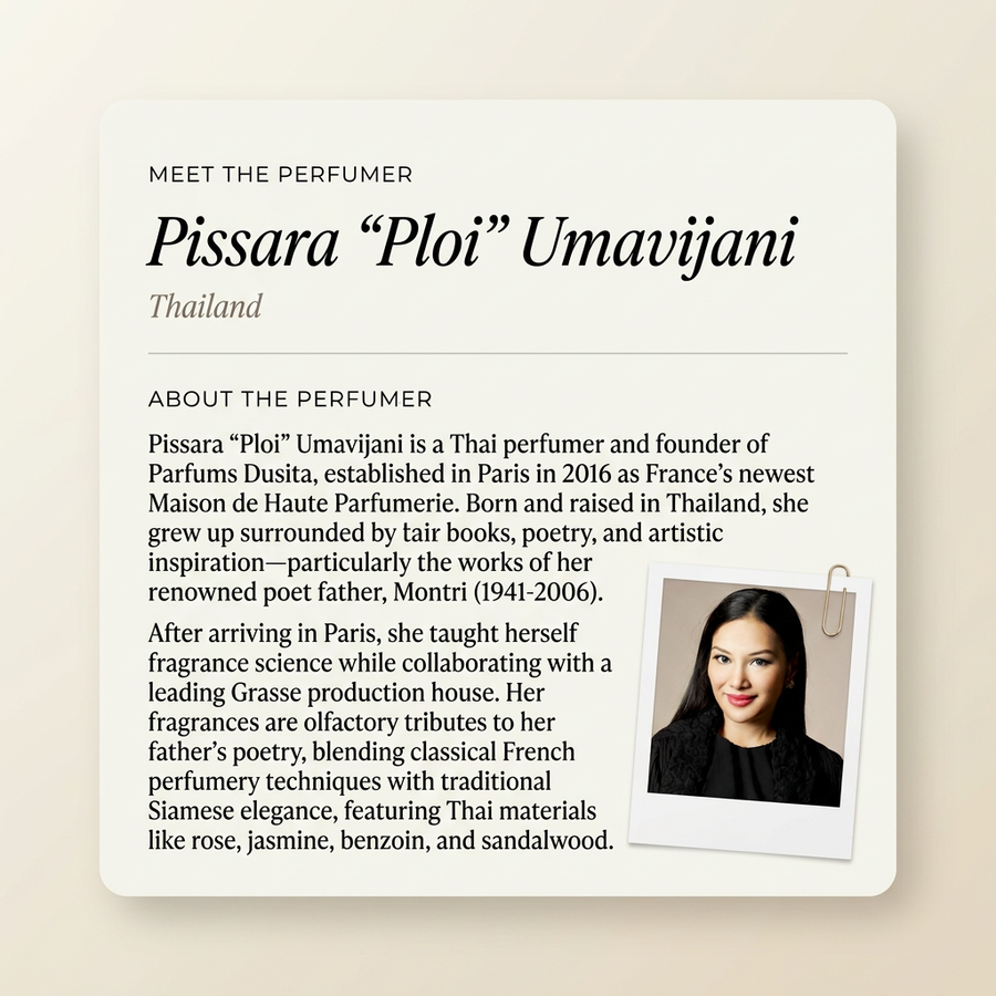 Pissara "Ploi" Umavijani perfumer profile