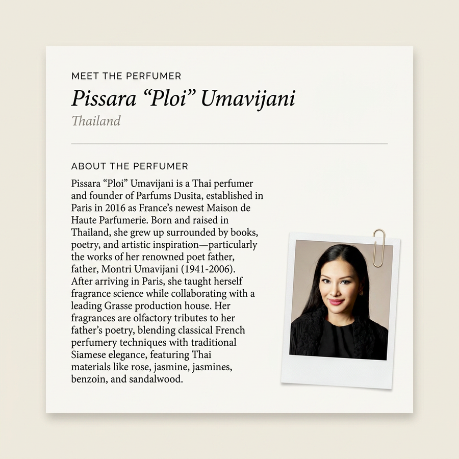 Pissara "Ploi" Umavijani perfumer profile