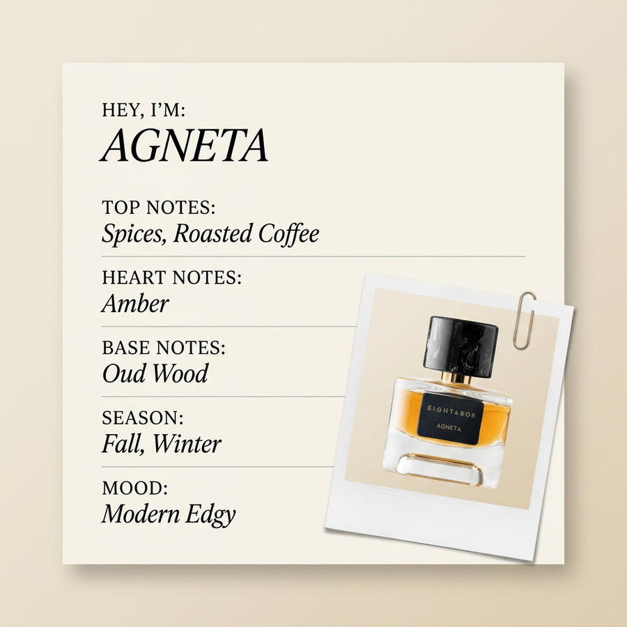 Eight & Bob AGNETA fragrance profile card