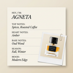 Eight & Bob AGNETA fragrance profile card