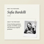 Sofia Bardelli perfumer profile
