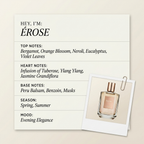 Elisire ÉROSE fragrance profile card