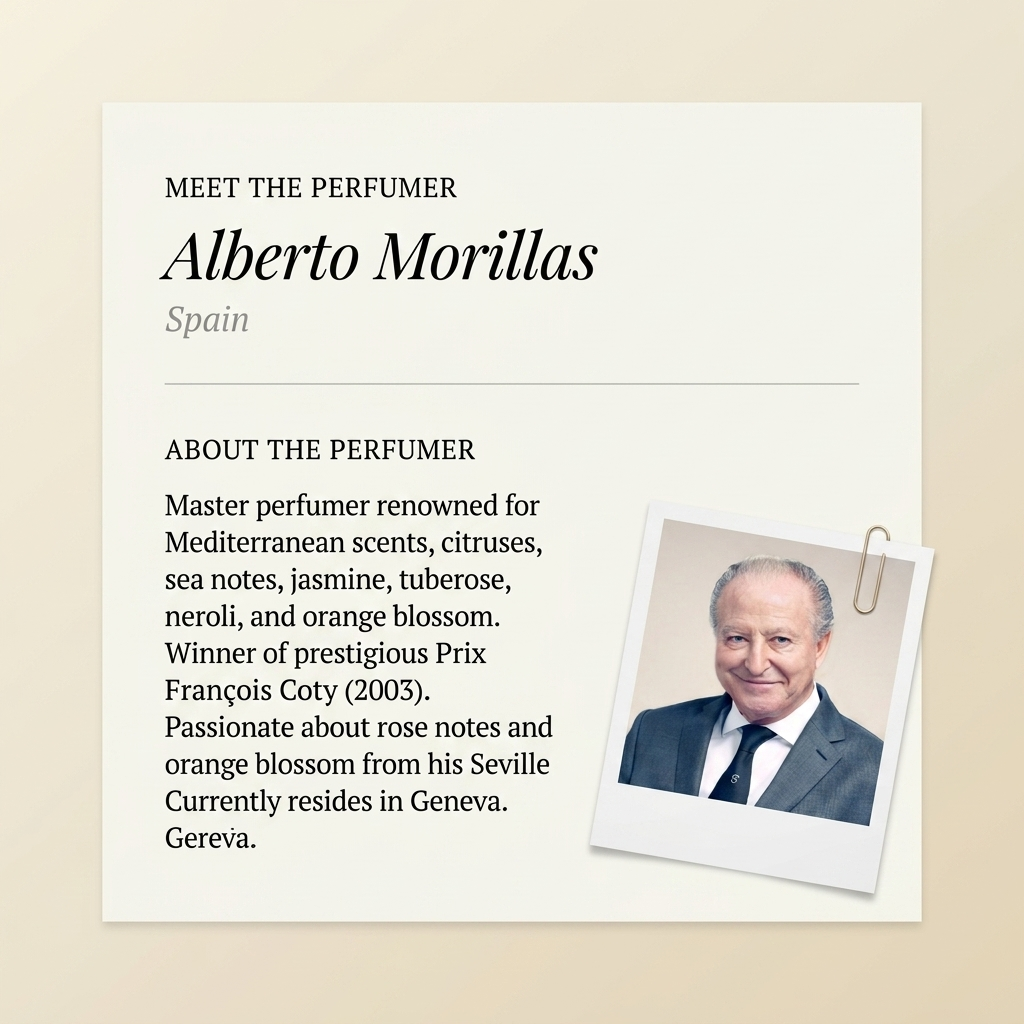 Alberto Morillas perfumer profile