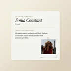 Sonia Constant perfumer profile