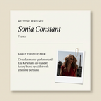 Sonia Constant perfumer profile