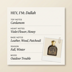 Emirates Pride Dallah fragrance profile card