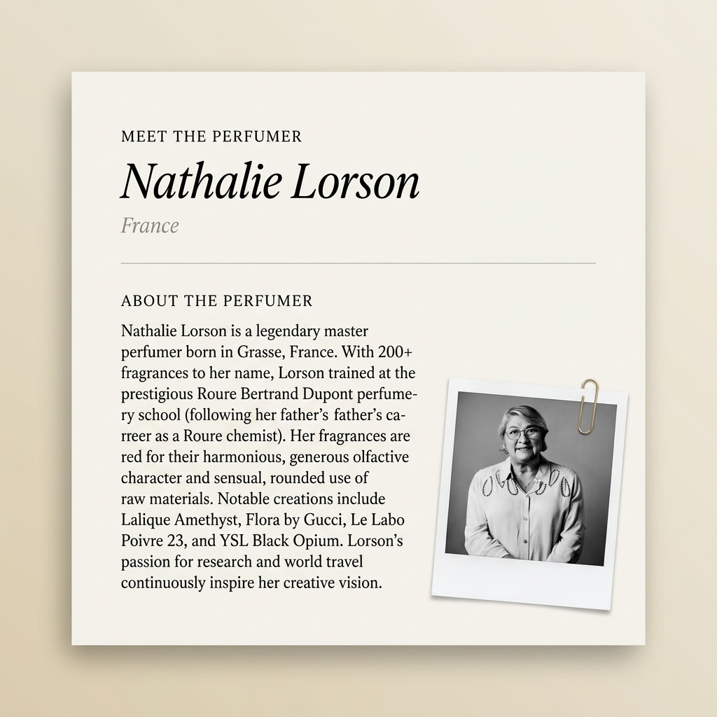 Nathalie Lorson perfumer profile