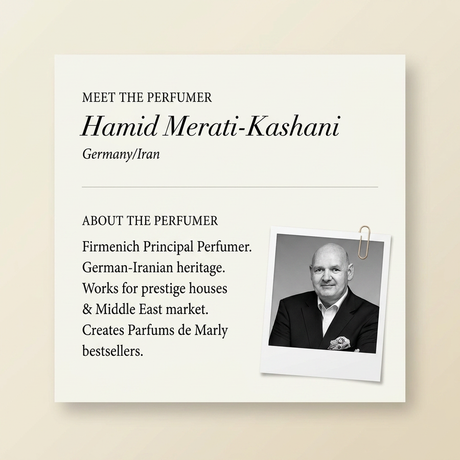 Hamid Merati-Kashani perfumer profile