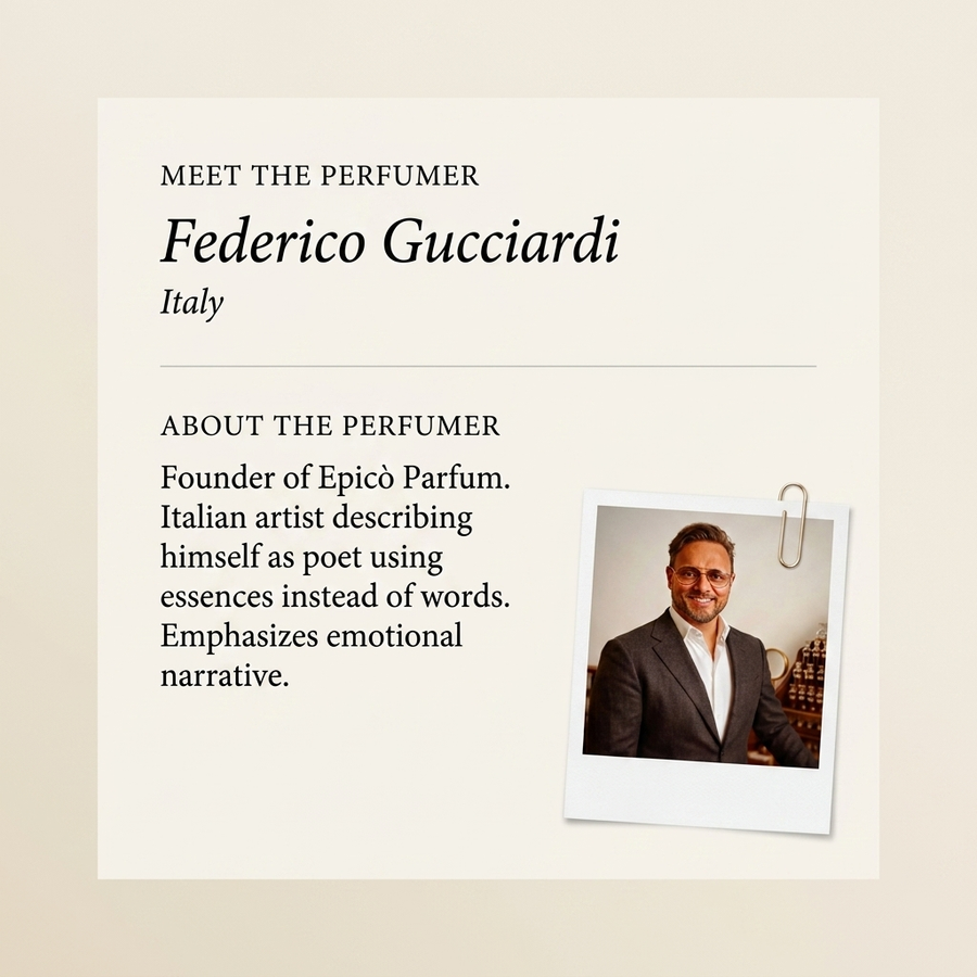 Federico Gucciardi perfumer profile