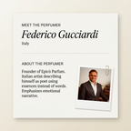 Federico Gucciardi perfumer profile