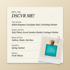 éveìlleur DSCVR ME! fragrance profile card