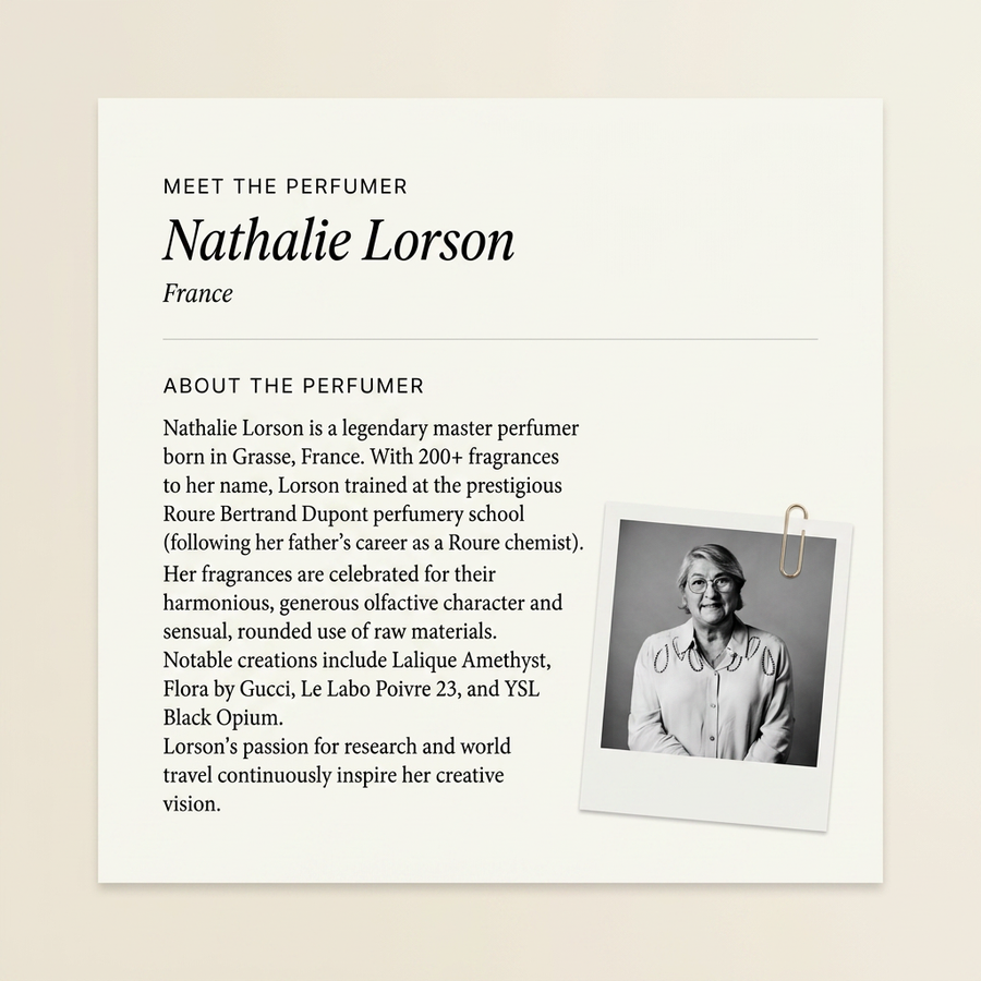 Nathalie Lorson perfumer profile