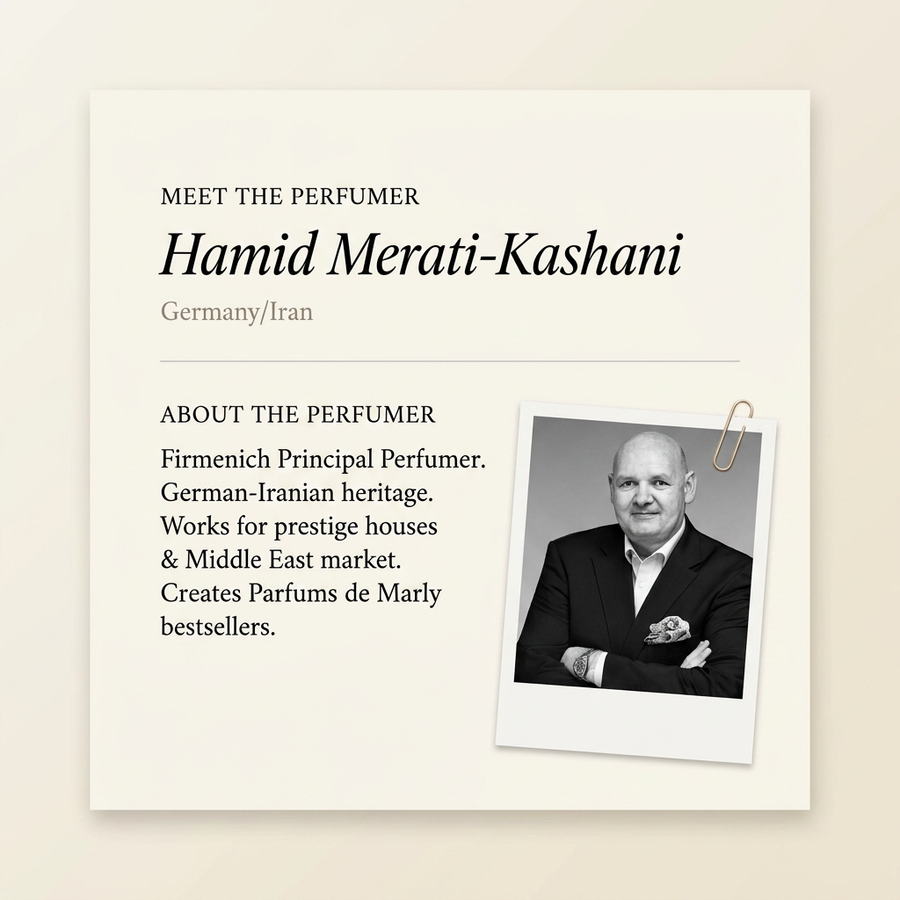 Hamid Merati-Kashani perfumer profile