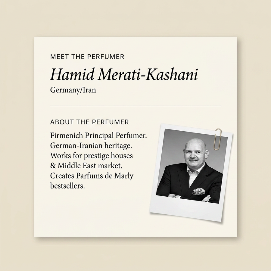 Hamid Merati-Kashani perfumer profile
