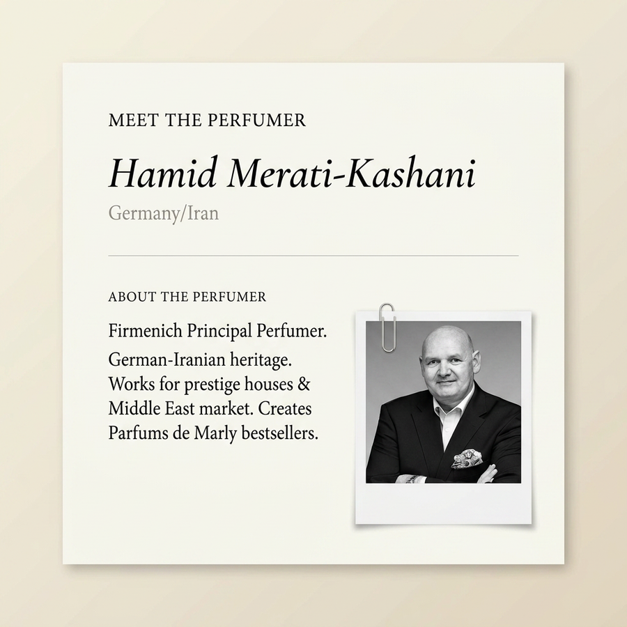 Hamid Merati-Kashani perfumer profile