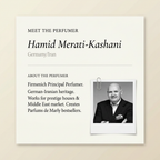 Hamid Merati-Kashani perfumer profile