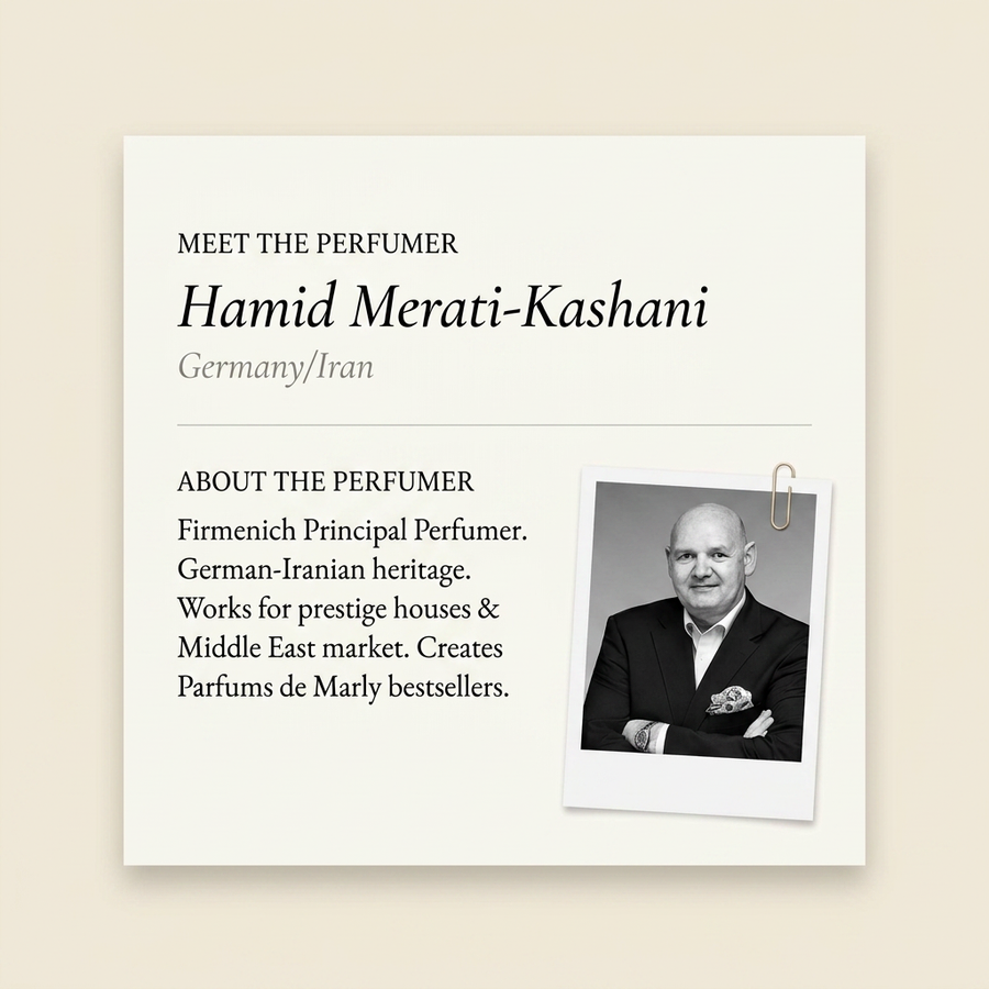 Hamid Merati-Kashani perfumer profile