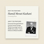 Hamid Merati-Kashani perfumer profile