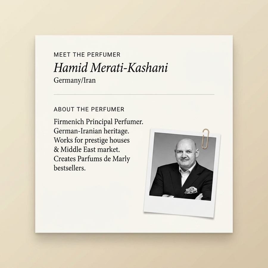 Hamid Merati-Kashani perfumer profile