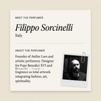 Filippo Sorcinelli perfumer profile