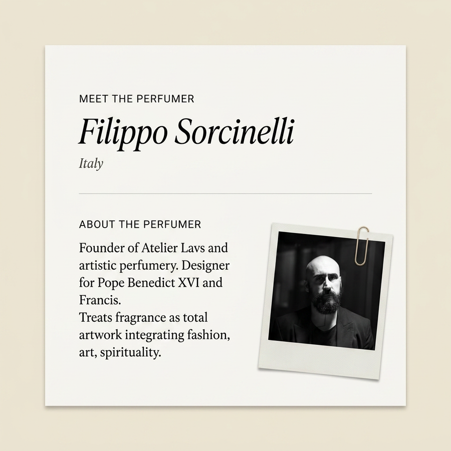 Filippo Sorcinelli perfumer profile