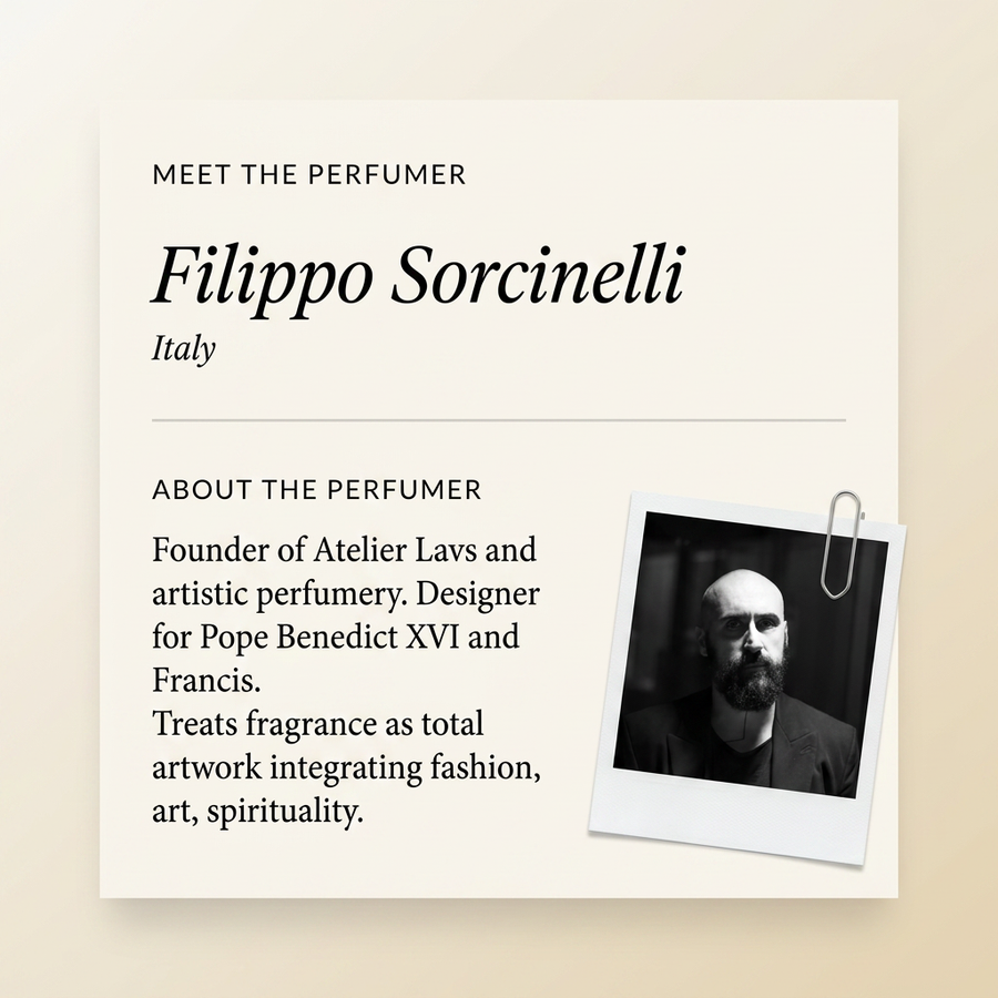 Filippo Sorcinelli perfumer profile