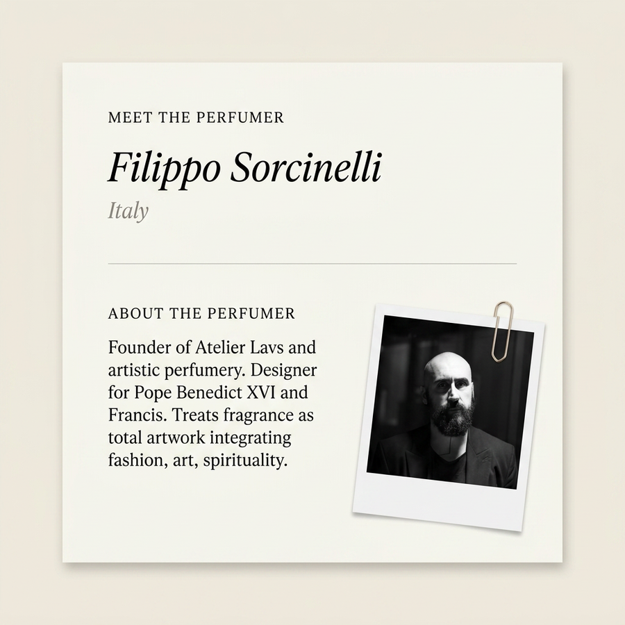 Filippo Sorcinelli perfumer profile