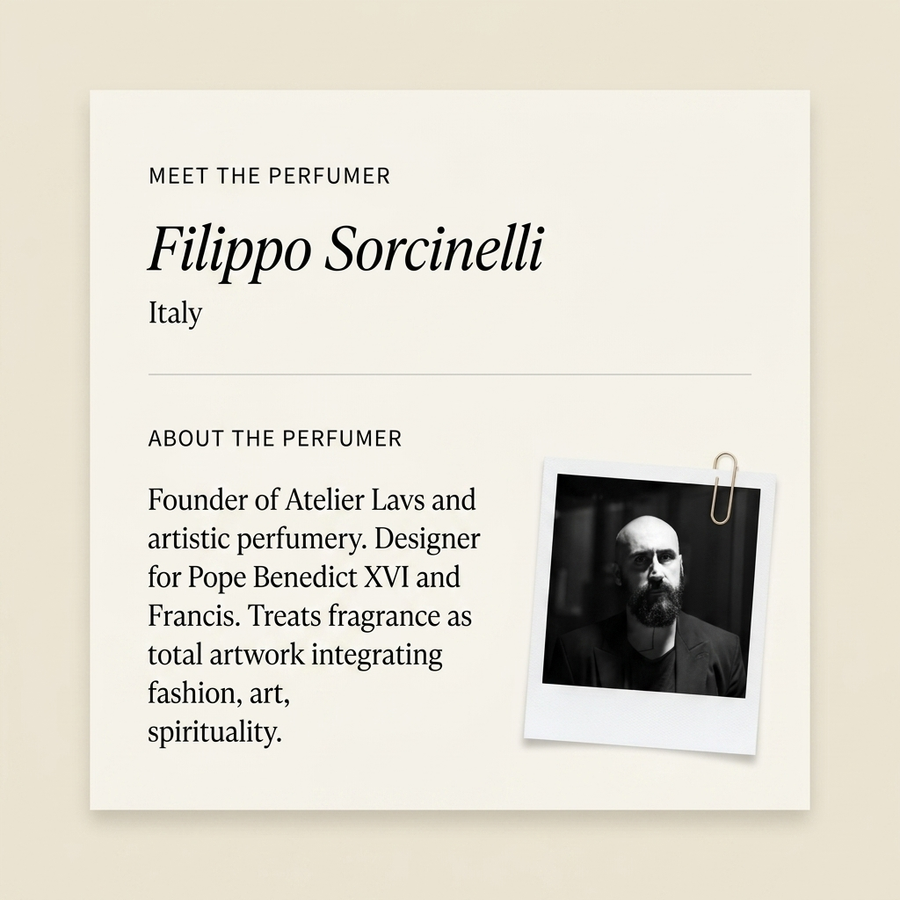 Filippo Sorcinelli perfumer profile